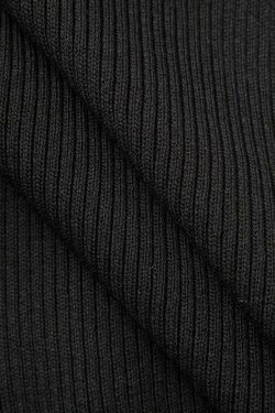 Y2K Aesthetic Fringe Hem Rib Knit Tank Top for Women - Coquette & Grunge Style Fashion