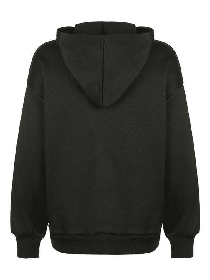 Y2K Aesthetic Front Zip Printed Hoodie - Coquette Grunge Fashion with Pastel Goth Vibes Y2K Aesthetic Front Zip Printed Hoodie - Coquette Grunge Fashion with Pastel Goth Vibes