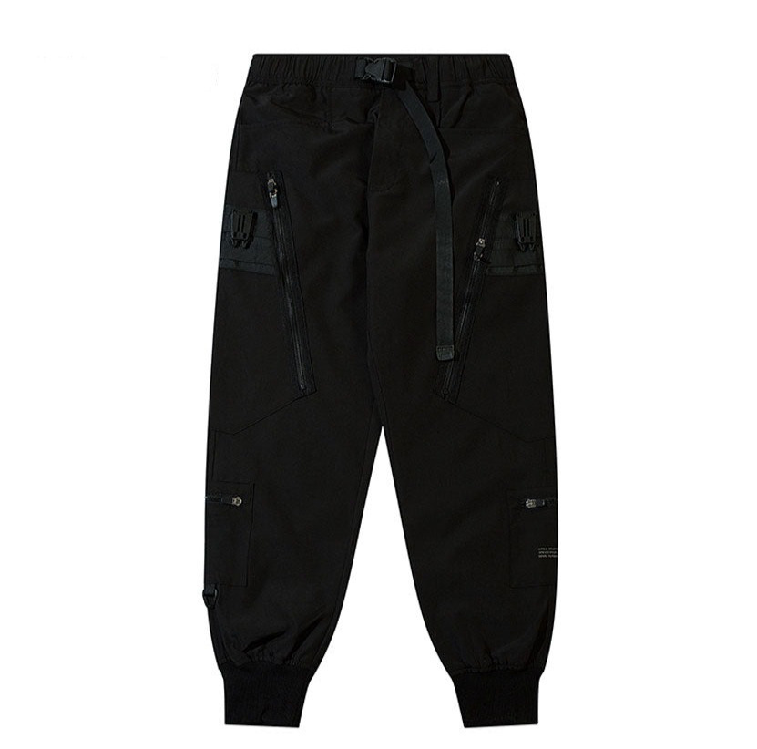 Y2K Aesthetic Future-Tech Cargo Joggers - Cyberpunk Style for Women Y2K Aesthetic Future-Tech Cargo Joggers - Cyberpunk Style for Women