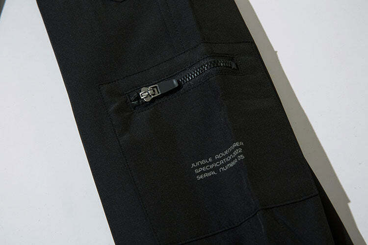 Y2K Aesthetic Future-Tech Cargo Joggers - Cyberpunk Style for Women Y2K Aesthetic Future-Tech Cargo Joggers - Cyberpunk Style for Women