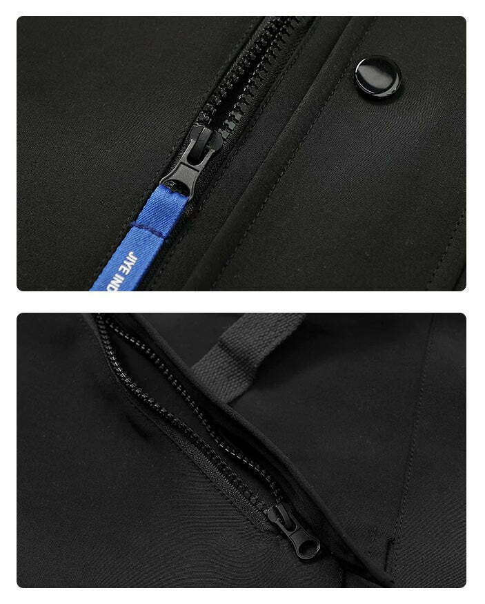 Y2K Aesthetic Futuristic Utility Cargo Jacket for Niche Women Fashion Y2K Aesthetic Futuristic Utility Cargo Jacket for Niche Women Fashion