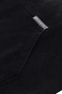 Y2K Aesthetic Gradient Washed Ripped Hoodie - Coquette Fashion for Women