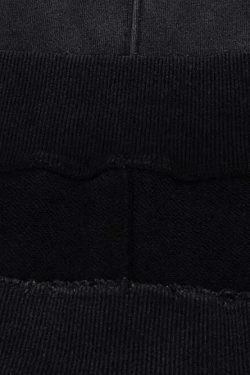 Y2K Aesthetic Gradient Washed Ripped Hoodie - Coquette Fashion for Women