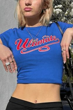 Y2K Aesthetic Graphic Crop Top - Coquette & Grunge Style, Cute Pastel Goth Fashion