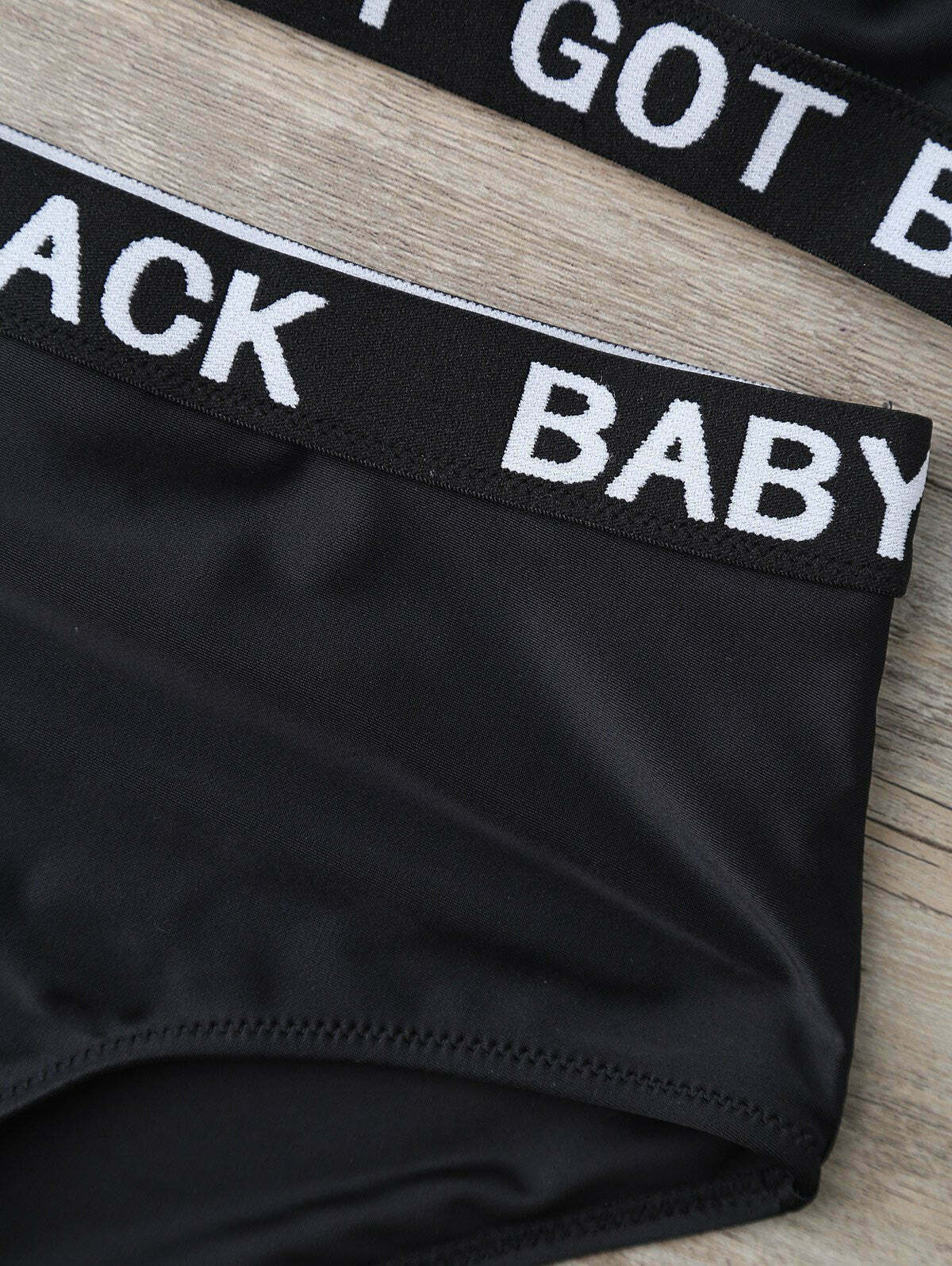 Y2K Aesthetic Graphic High Waisted Bikini for Niche Women Fashion