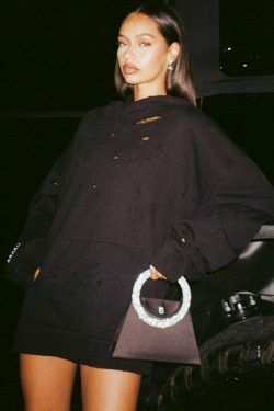 Y2K Aesthetic Grunge Style Black Hoodie for Women - Coquette Fashion with Pastel Goth and Emo Vibes