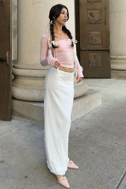 Y2K Aesthetic Hallie Versatile Tube Top - Coquette Style for Women's Fashion