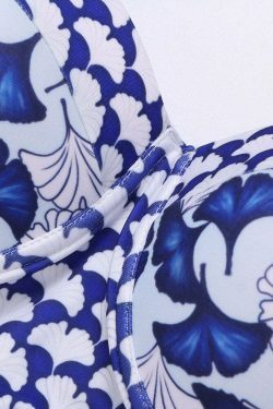 Y2K Aesthetic Halter Backless Bikini Set - Coquette Grunge Style Swimwear