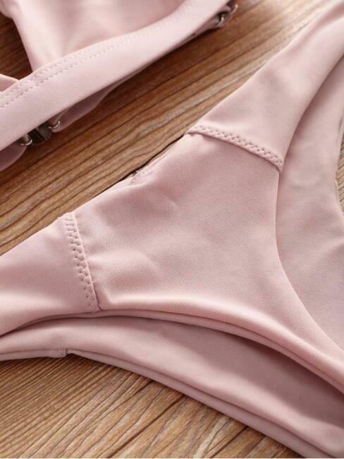 Y2K Aesthetic Halter Thong Bikini for Niche Women Fashion Y2K Aesthetic Halter Thong Bikini for Niche Women Fashion