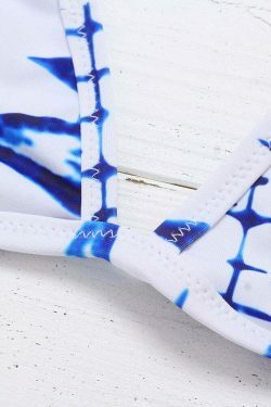 Y2K Aesthetic Halter Triangle String Bikini - Coquette Grunge Fashion, Pastel Goth Vibes