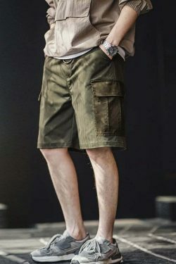 Y2K Aesthetic Herringbone Cargo Skirt - Coquette Style Grunge Fashion Women's Outfit