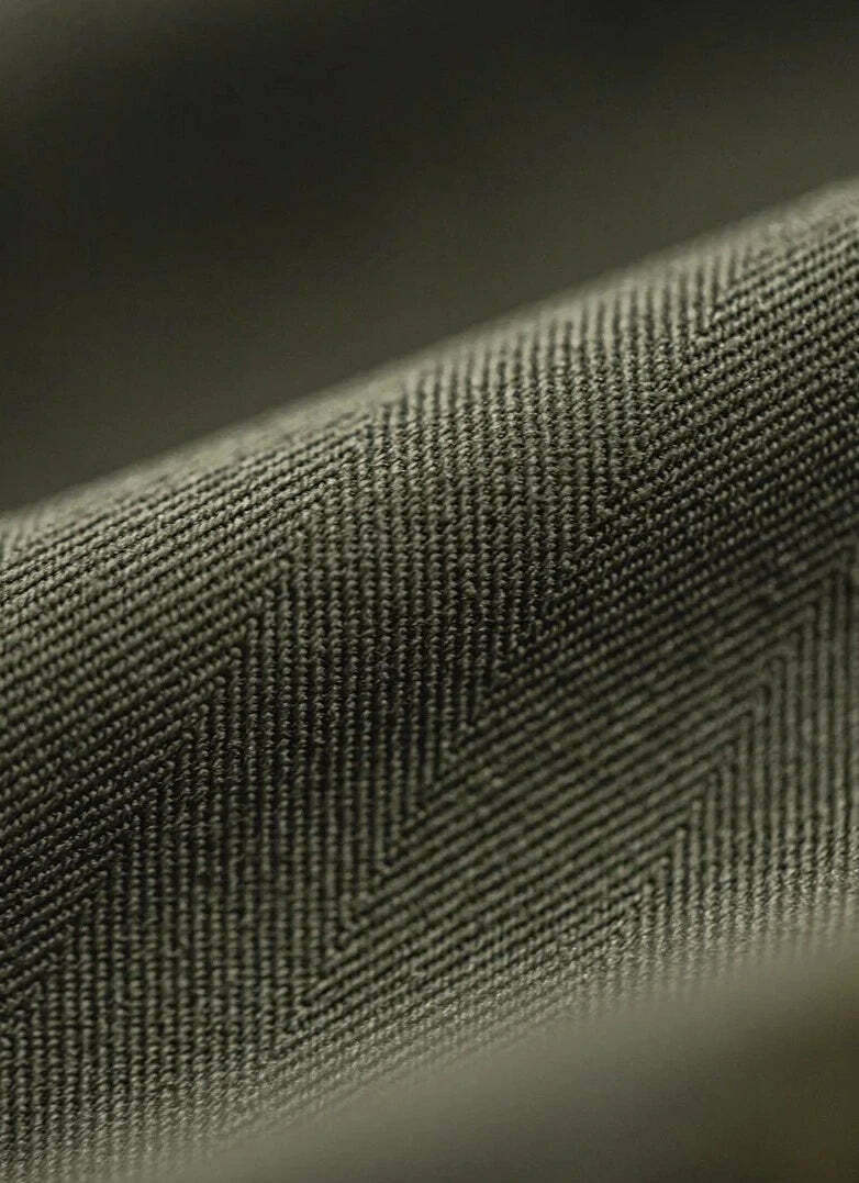 Y2K Aesthetic Herringbone Cargo Skirt - Coquette Style Grunge Fashion Women's Outfit