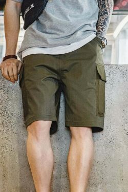 Y2K Aesthetic Herringbone Cargo Skirt - Coquette Style Grunge Fashion Women's Outfit