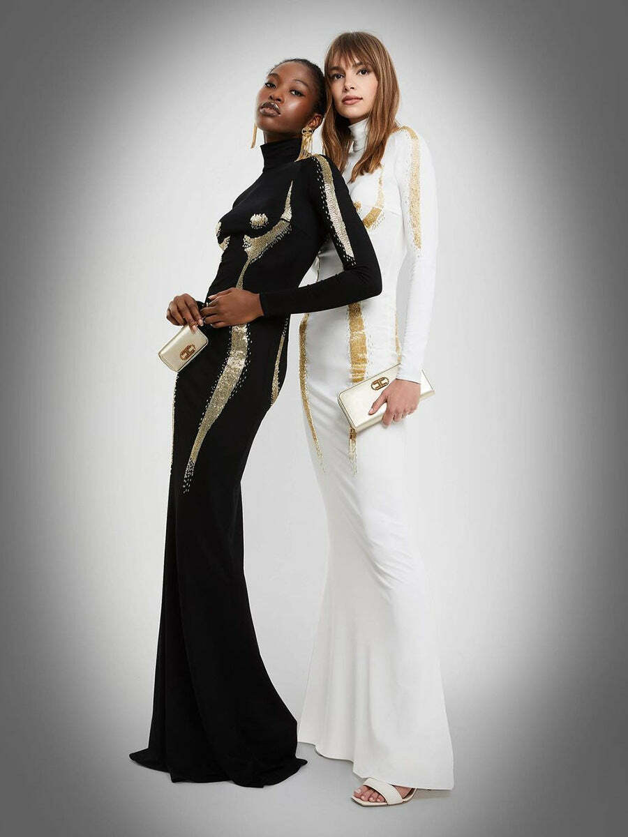 Y2K Aesthetic High-Neck Casual Dress with 3D Body Printing - Coquette & Grunge Style Fashion Y2K Aesthetic High-Neck Casual Dress with 3D Body Printing - Coquette & Grunge Style Fashion