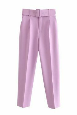 Y2K Aesthetic High Waist Cargo Pants with Belt - Coquette Grunge Fashion for Women