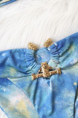 Y2K Aesthetic High Waist Swimsuit: Coquette Style Sexy Bikini Tube Top