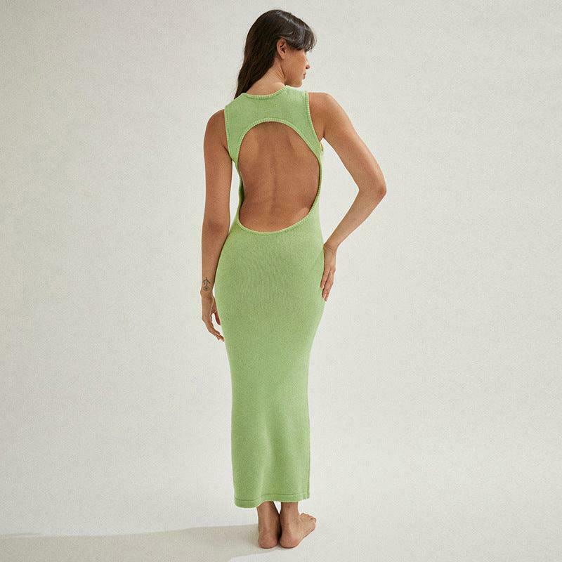 Y2K Aesthetic Holiday Backless Bodycon Dress - Coquette Grunge Fashion & Pastel Goth Vibes Y2K Aesthetic Holiday Backless Bodycon Dress - Coquette Grunge Fashion & Pastel Goth Vibes