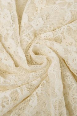 Y2K Aesthetic Irregular Lace Ruffle Skirt for Women - Coquette & Grunge Style Fashion