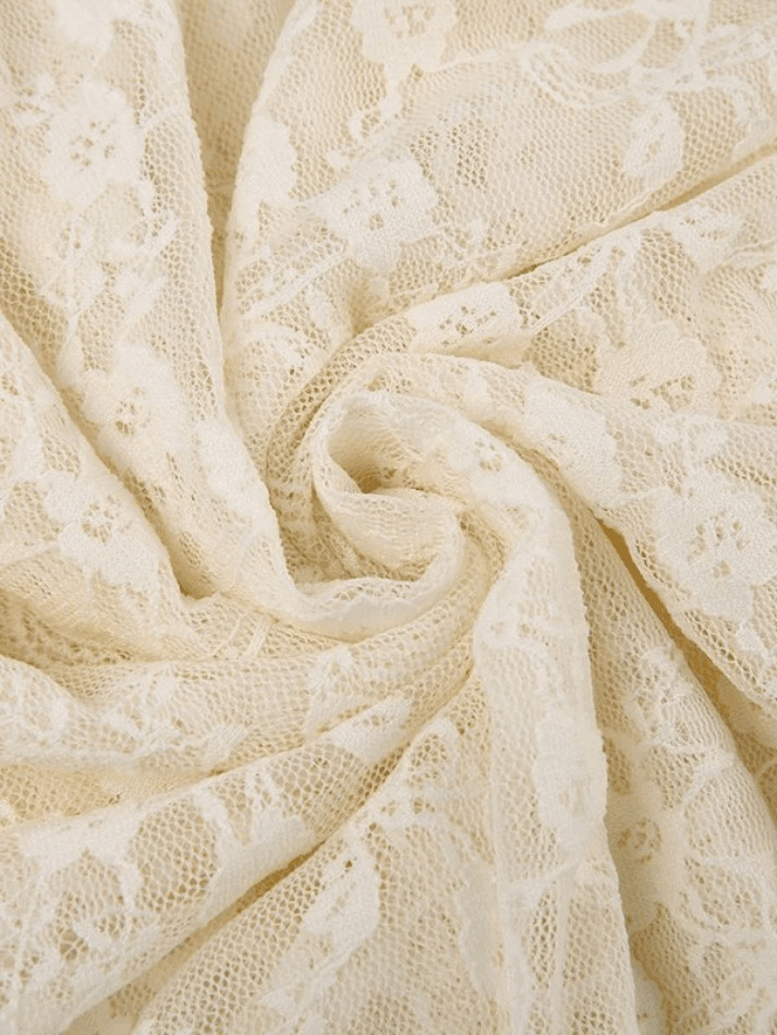 Y2K Aesthetic Irregular Lace Ruffle Skirt for Women - Coquette & Grunge Style Fashion