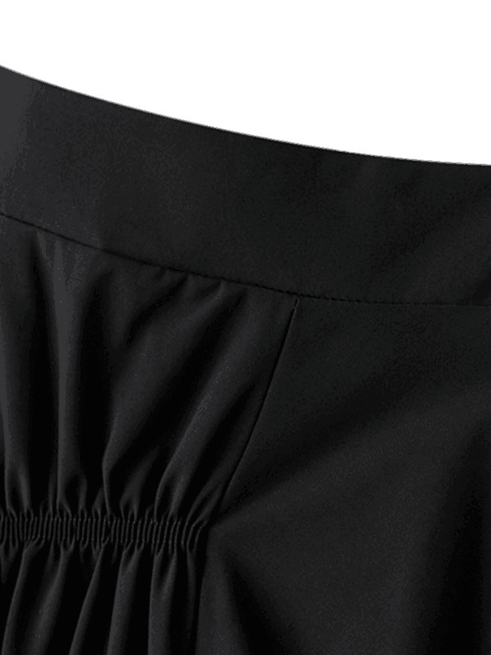 Y2K Aesthetic Irregular Pleated Skirt for Women - Coquette & Grunge Style Fashion Y2K Aesthetic Irregular Pleated Skirt for Women - Coquette & Grunge Style Fashion