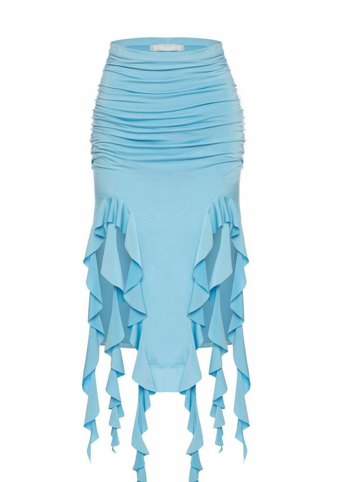 Y2K Aesthetic Jellyfish Lace Long Skirt for Women - Coquette & Grunge Style Fashion Statement