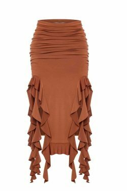 Y2K Aesthetic Jellyfish Lace Long Skirt for Women - Coquette & Grunge Style Fashion Statement