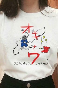 Y2K Aesthetic Kill Bill Okinawa Unisex T-Shirt - Niche Women Fashion