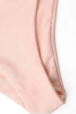 Y2K Aesthetic Knot Bandeau Bikini Set - Trendy Women's Fashion