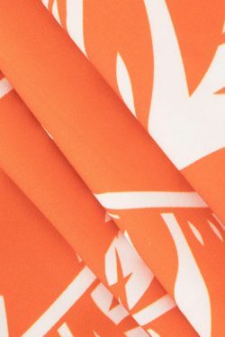 Y2K Aesthetic Knot Front Blouse with Leaves Print Wide Leg Pants Set