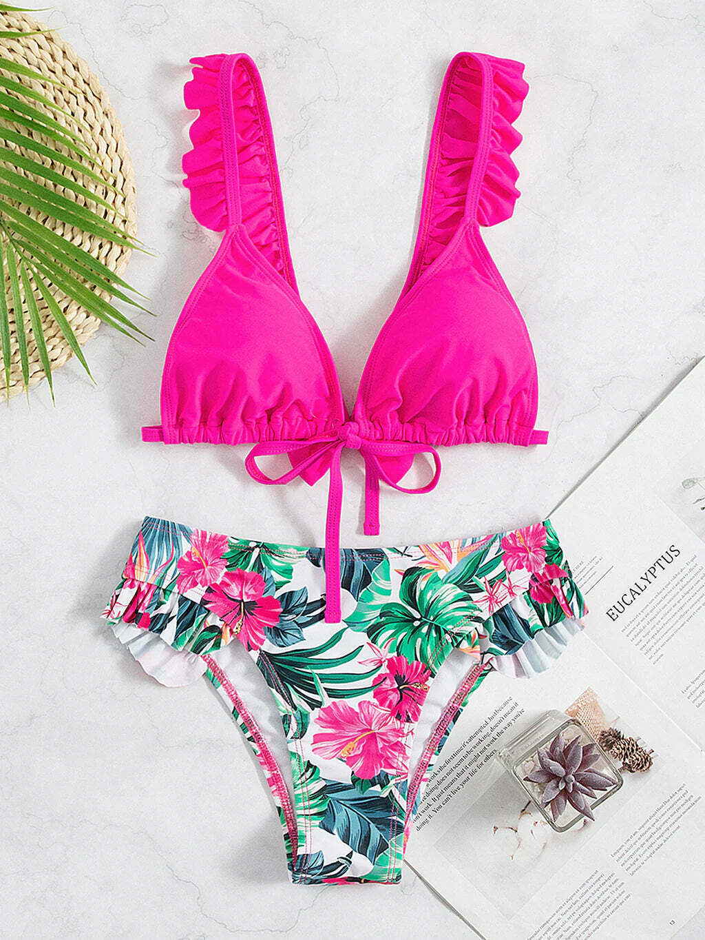 Y2K Aesthetic Lace-Up Beach Bikini - Coquette Style for Women - Grunge Fashion Statement Y2K Aesthetic Lace-Up Beach Bikini - Coquette Style for Women - Grunge Fashion Statement