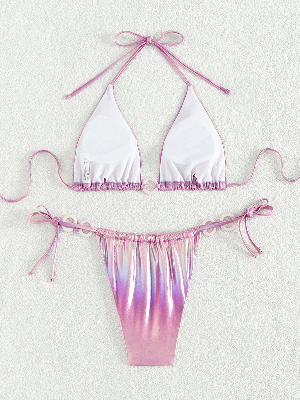 Y2K Aesthetic Lace-Up Bikini - Coquette Style Jewelry for Women's Fashion Y2K Aesthetic Lace-Up Bikini - Coquette Style Jewelry for Women's Fashion