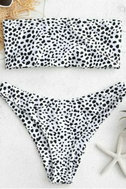 Y2K Aesthetic Lace-up Bikini Set with Pretty Back Detail - Women's Fashion