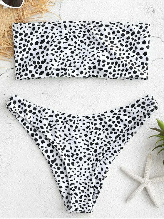 Y2K Aesthetic Lace-up Bikini Set with Pretty Back Detail - Women's Fashion Y2K Aesthetic Lace-up Bikini Set with Pretty Back Detail - Women's Fashion