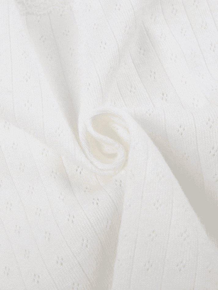 Y2K Aesthetic Lace Trim White Cropped Tank Top - Coquette Grunge Pastel Goth Y2K Aesthetic Lace Trim White Cropped Tank Top - Coquette Grunge Pastel Goth