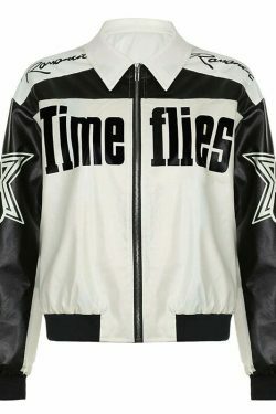 Y2K Aesthetic Lapel PU Leather Jacket for Women - Coquette Grunge Style Fashion