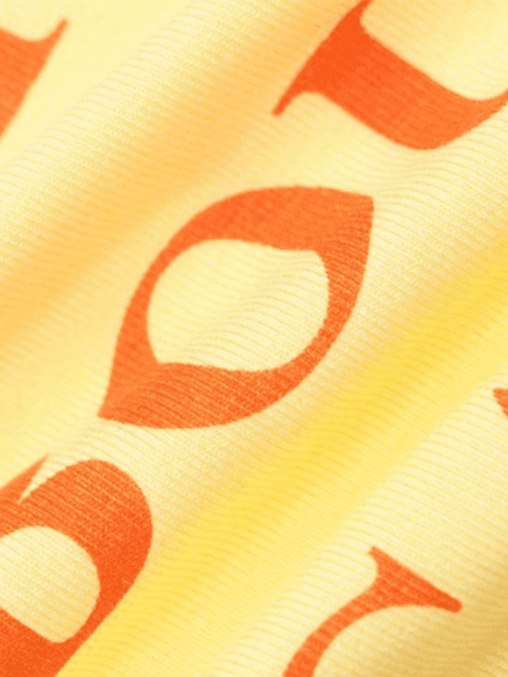 Y2K Aesthetic Letter Print Crop Tee: Coquette & Grunge Style, Cute Tops, Pastel Goth, Cargo Skirt Y2K Aesthetic Letter Print Crop Tee: Coquette & Grunge Style, Cute Tops, Pastel Goth, Cargo Skirt