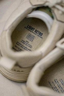 Y2K Aesthetic Linen Sneakers - Retro Style for Women's Fashion