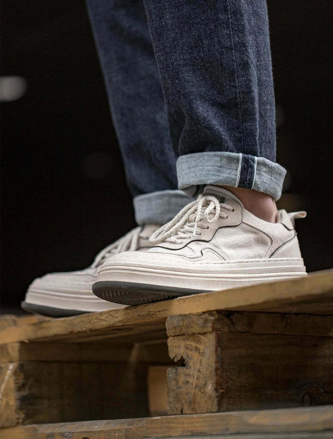 Y2K Aesthetic Linen Sneakers - Retro Style for Women's Fashion