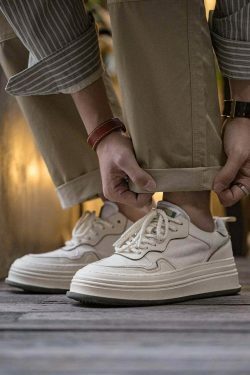 Y2K Aesthetic Linen Sneakers - Retro Style for Women's Fashion