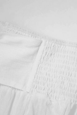 Y2K Aesthetic Linen Tie Waist Wide Leg Pants - Coquette Grunge with Pastel Goth Touch