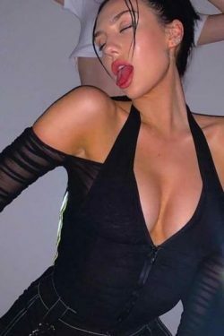 Y2K Aesthetic Long Sleeve Cold Shoulder Sheer Top for Women - Coquette Style Grunge Fashion