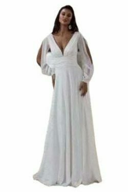 Y2K Aesthetic Long Sleeve V-neck Light Elegant Dress for Women - Coquette Style Grunge Fashion