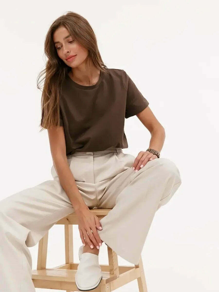 Y2K Aesthetic Loose T-Shirt - Coquette & Grunge Style, Cute Tops, Past Y2K Aesthetic Loose T-Shirt - Coquette & Grunge Style, Cute Tops, Past