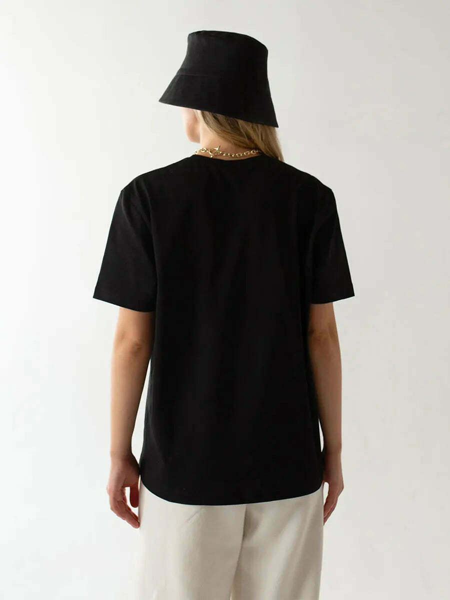 Y2K Aesthetic Loose T-Shirt - Coquette & Grunge Style, Cute Tops, Past Y2K Aesthetic Loose T-Shirt - Coquette & Grunge Style, Cute Tops, Past