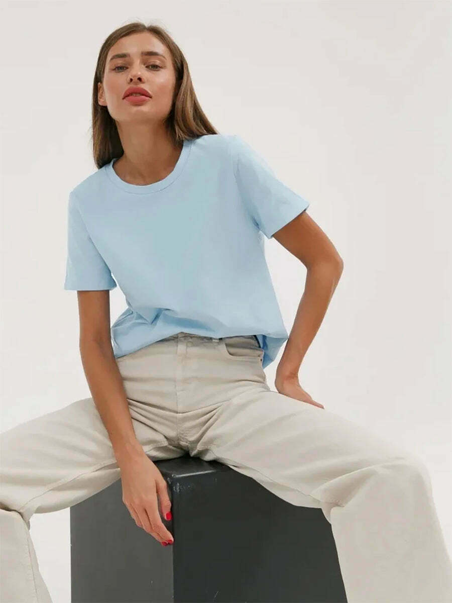 Y2K Aesthetic Loose T-Shirt - Coquette & Grunge Style, Cute Tops, Past Y2K Aesthetic Loose T-Shirt - Coquette & Grunge Style, Cute Tops, Past