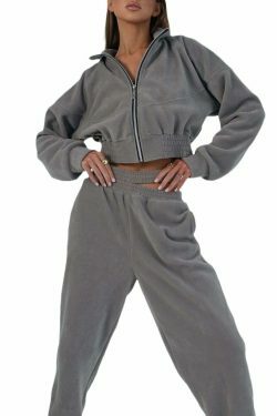 Y2K Aesthetic Lounge Set: Coquette Style Cargo Skirt & Comfy Hoodie for Women - Grunge Fashion