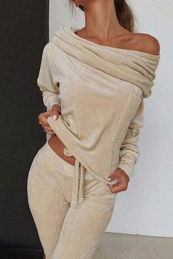 Y2K Aesthetic Lounge Set: Coquette Style Two-Piece for Women - Grunge & Pastel Goth Vibes