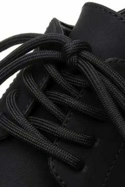 Y2K Aesthetic Matte Black Chunky Derby Shoes for Women - Coquette Style Grunge Fashion