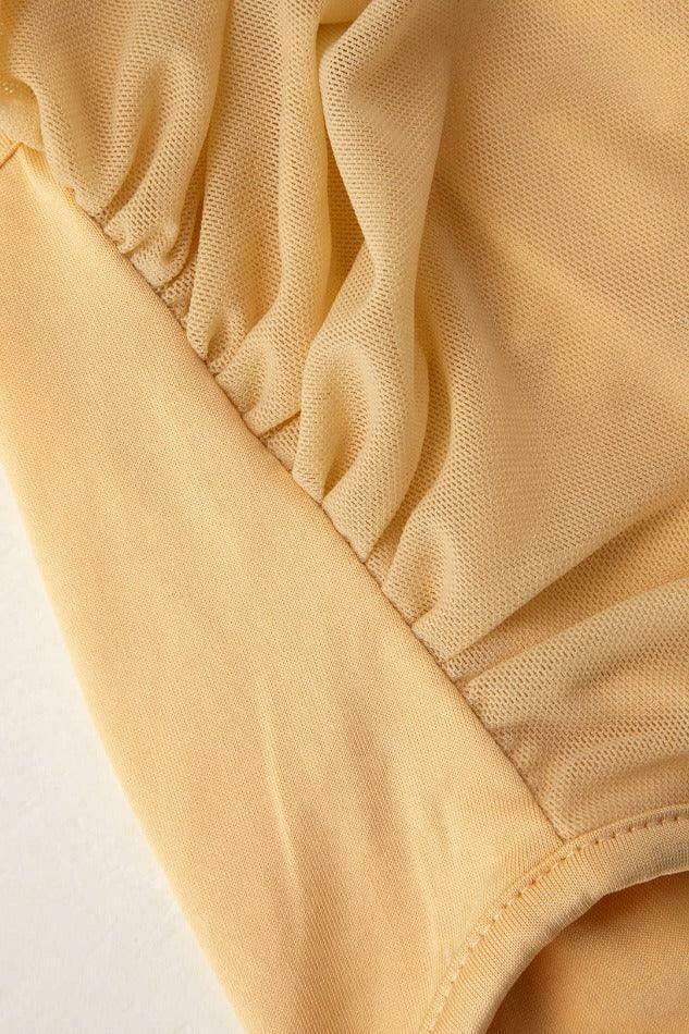 Y2K Aesthetic Mesh Bodysuit with Cross Tie Straps - Coquette & Grunge Style Women's Fashion Y2K Aesthetic Mesh Bodysuit with Cross Tie Straps - Coquette & Grunge Style Women's Fashion