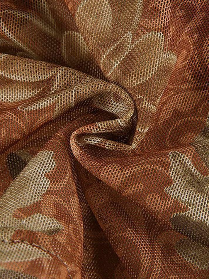 Y2K Aesthetic Mesh Crop Top: Coquette Style Grunge Fashion with Pastel Goth Vibes Y2K Aesthetic Mesh Crop Top: Coquette Style Grunge Fashion with Pastel Goth Vibes